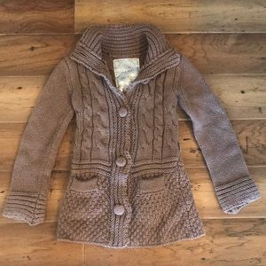 Adorable girls sweater jacket! ❤️
